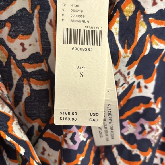 New with tags Maeve Anthropologie short sleeve tribal print maxi dress - Picture 3 of 13